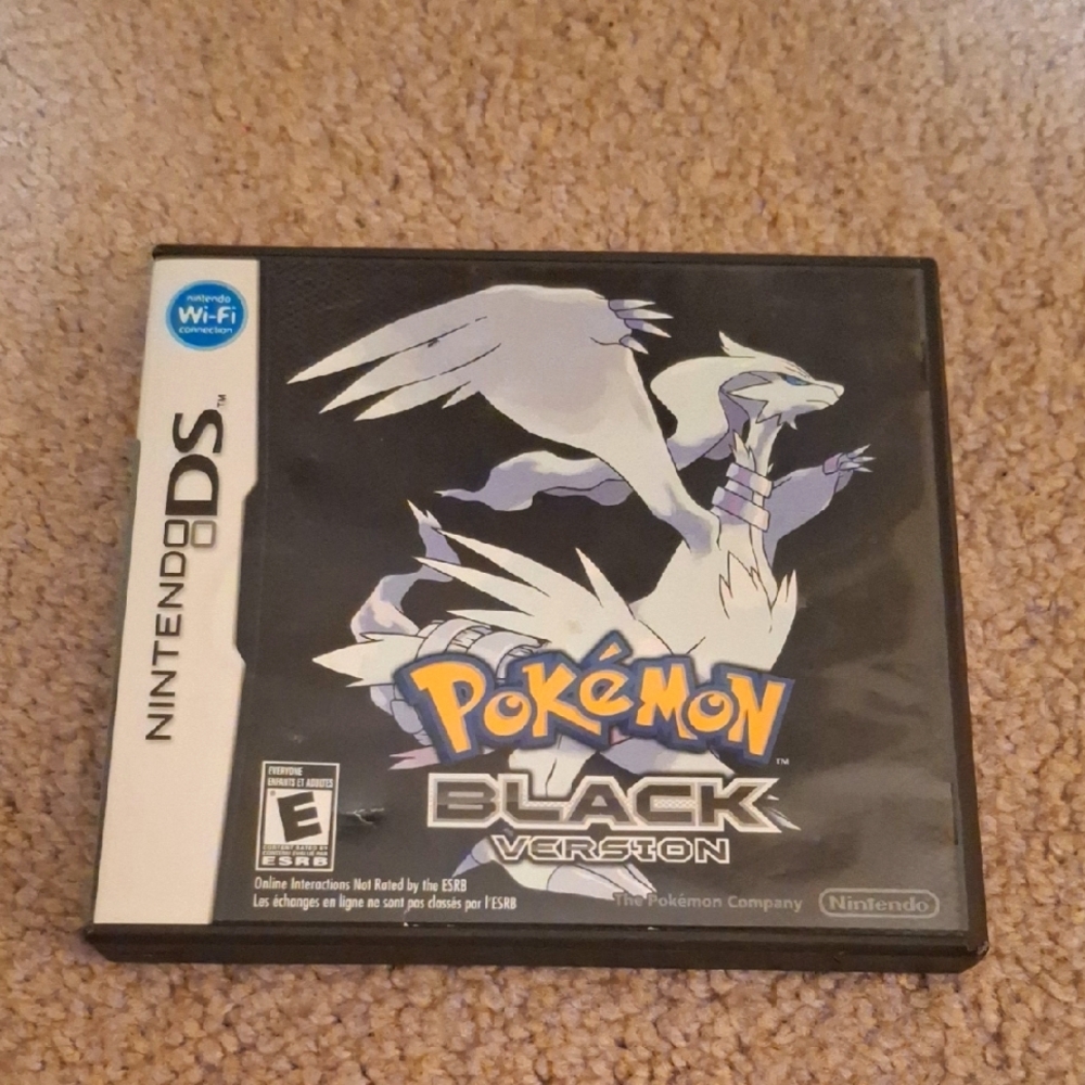 Nintendo DS Pokémon Black Version Case